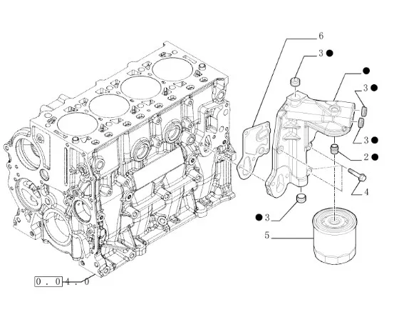 504271928 - фильтр масляный