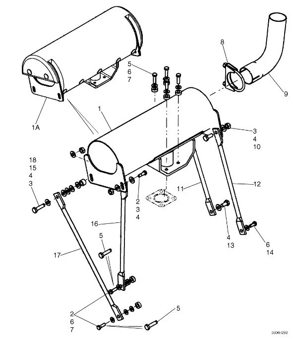 87592051 - патрубок
